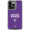 NBA Sacramento Kings Standard - Purple iPhone 16 Pro Clear Case